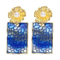 Fashion Women Alloy Flower Beads Earrings Nhjq133812 sku image 13