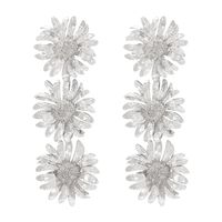 Elegant Glam Flower Alloy Wholesale Earrings Necklace sku image 2