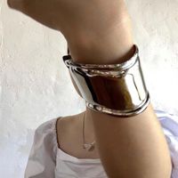 Ig Style Exaggerated Geometric Metal Plating Women's Cuff Bracelets main image 3