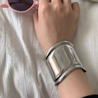 Ig Style Exaggerated Geometric Metal Plating Women's Cuff Bracelets main image 4