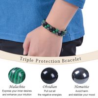 Ethnic Style Color Block Natural Stone Bracelets In Bulk main image 5