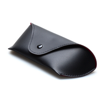 Neue Mode Softpack-brillen Etui Leder Herren Leder Pu Benutzer Definierte Falt Schachtel Sonnenspiegel Tasche Rahmen Aufbewahrung Sbox Sonnenbrille sku image 2