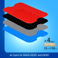 Air Fryer Ninja Foodi Square Silica Gel Pad Airware Reusable Air Fryer Potholder main image 5