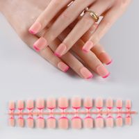 Sweet Color Block Abs Nail Patches sku image 16