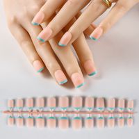 Sweet Color Block Abs Nail Patches sku image 15