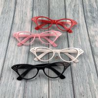 Simple Style Solid Color Full Frame Optical Glasses sku image 1