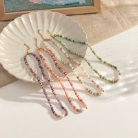 Ethnic Style Geometric Natural Stone Necklace In Bulk main image 6