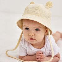 Girl's Simple Style Solid Color Bucket Hat main image 5