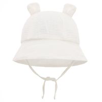 Girl's Simple Style Solid Color Bucket Hat sku image 4