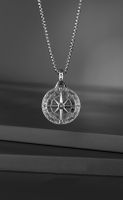 Hip-hop Rock Streetwear Oval Alloy Plating Men's Pendant Necklace Sweater Chain main image 4