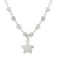 Lady Classic Style Star Alloy Plating Women's Pendant Necklace main image 5