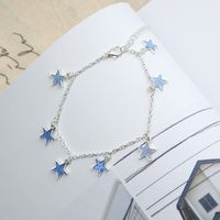 Simple Style Star Alloy Luminous Women's Anklet sku image 1