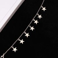 Simple Style Star Alloy Luminous Women's Anklet main image 4