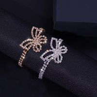 Wholesale Jewelry Elegant Butterfly Alloy Rhinestones Anklet main image 3