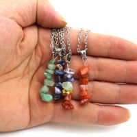 Casual Geometric Crystal Agate Pendant Necklace In Bulk main image 5