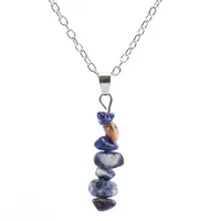 Casual Geometric Crystal Agate Pendant Necklace In Bulk sku image 3