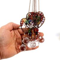 Natural Crushed Stone Love Crystal Decoration Pendant Gift main image 5