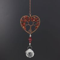 Natural Crushed Stone Love Crystal Decoration Pendant Gift sku image 2