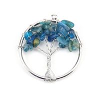 Simple Style Lucky Tree Natural Stone Agate Wholesale Pendants sku image 2