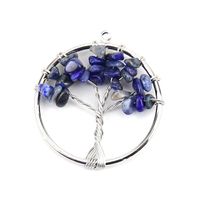 Simple Style Lucky Tree Natural Stone Agate Wholesale Pendants sku image 7