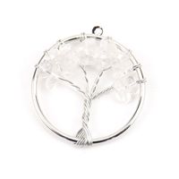 Simple Style Lucky Tree Natural Stone Agate Wholesale Pendants sku image 10
