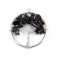 Simple Style Lucky Tree Natural Stone Agate Wholesale Pendants sku image 11