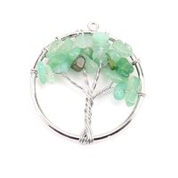 Simple Style Lucky Tree Natural Stone Agate Wholesale Pendants sku image 22
