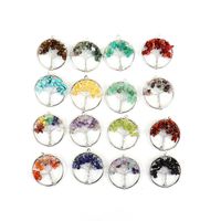 Simple Style Lucky Tree Natural Stone Agate Wholesale Pendants main image 1