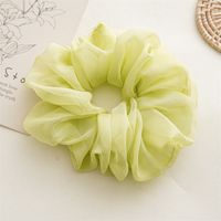 Casual Simple Style Solid Color Cloth Handmade Pleated Hair Tie sku image 10