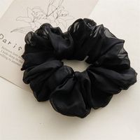 Casual Simple Style Solid Color Cloth Handmade Pleated Hair Tie sku image 11
