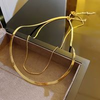 Einfacher Stil Runden Titan Stahl Kupfer Inlay Zirkon Halskette Mit Anhänger sku image 3