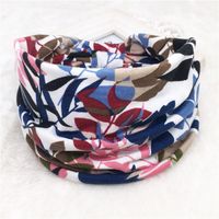 Casual Simple Style Sports Geometric Color Block Plaid Cloth Hair Band sku image 31