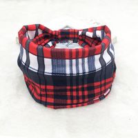 Casual Simple Style Sports Geometric Color Block Plaid Cloth Hair Band sku image 9