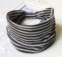 Casual Simple Style Sports Geometric Color Block Plaid Cloth Hair Band sku image 28