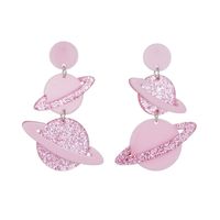 Artistic Planet Arylic Sequins Women's Drop Earrings main image 2