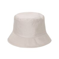 Unisex Simple Style Solid Color Sewing Flat Eaves Bucket Hat sku image 7