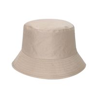 Unisex Simple Style Solid Color Sewing Flat Eaves Bucket Hat sku image 8