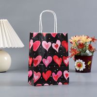 Valentine's Day Heart Shape Kraft Paper Party Gift Wrapping Supplies sku image 1