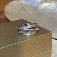 1 Piece Sweet Star Metal Plating Metal Zircon Women's Open Ring sku image 18