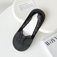 Women's Simple Style Solid Color Cotton Ankle Socks A Pair sku image 1