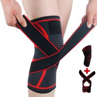 New Knitted Sports Running Fitness Mountaineering Knee Pads main image 4