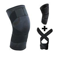 New Knitted Sports Running Fitness Mountaineering Knee Pads sku image 2