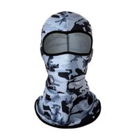 Summer Outdoor Sports Ice Silk Sunscreen Mask Bicycle Motorcycle Windproof Dustproof Mask Sleeve Cap Riding Hat sku image 17