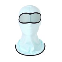 Summer Outdoor Sports Ice Silk Sunscreen Mask Bicycle Motorcycle Windproof Dustproof Mask Sleeve Cap Riding Hat sku image 4
