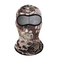 Summer Outdoor Sports Ice Silk Sunscreen Mask Bicycle Motorcycle Windproof Dustproof Mask Sleeve Cap Riding Hat sku image 25