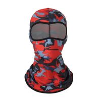 Summer Outdoor Sports Ice Silk Sunscreen Mask Bicycle Motorcycle Windproof Dustproof Mask Sleeve Cap Riding Hat sku image 16