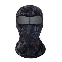 Summer Outdoor Sports Ice Silk Sunscreen Mask Bicycle Motorcycle Windproof Dustproof Mask Sleeve Cap Riding Hat sku image 24