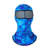 Summer Outdoor Sports Ice Silk Sunscreen Mask Bicycle Motorcycle Windproof Dustproof Mask Sleeve Cap Riding Hat sku image 14