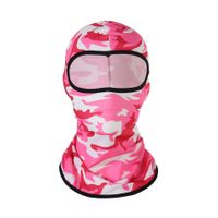 Summer Outdoor Sports Ice Silk Sunscreen Mask Bicycle Motorcycle Windproof Dustproof Mask Sleeve Cap Riding Hat sku image 23