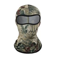Summer Outdoor Sports Ice Silk Sunscreen Mask Bicycle Motorcycle Windproof Dustproof Mask Sleeve Cap Riding Hat sku image 26